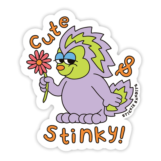 Cute And Stinky Sticker