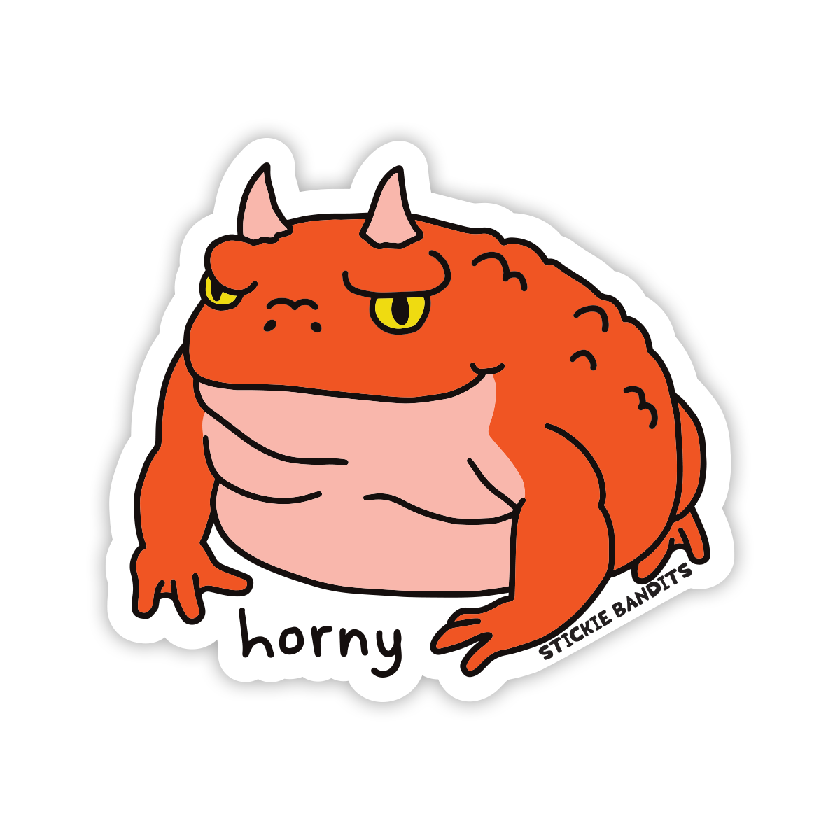 Horny Toad Sticker