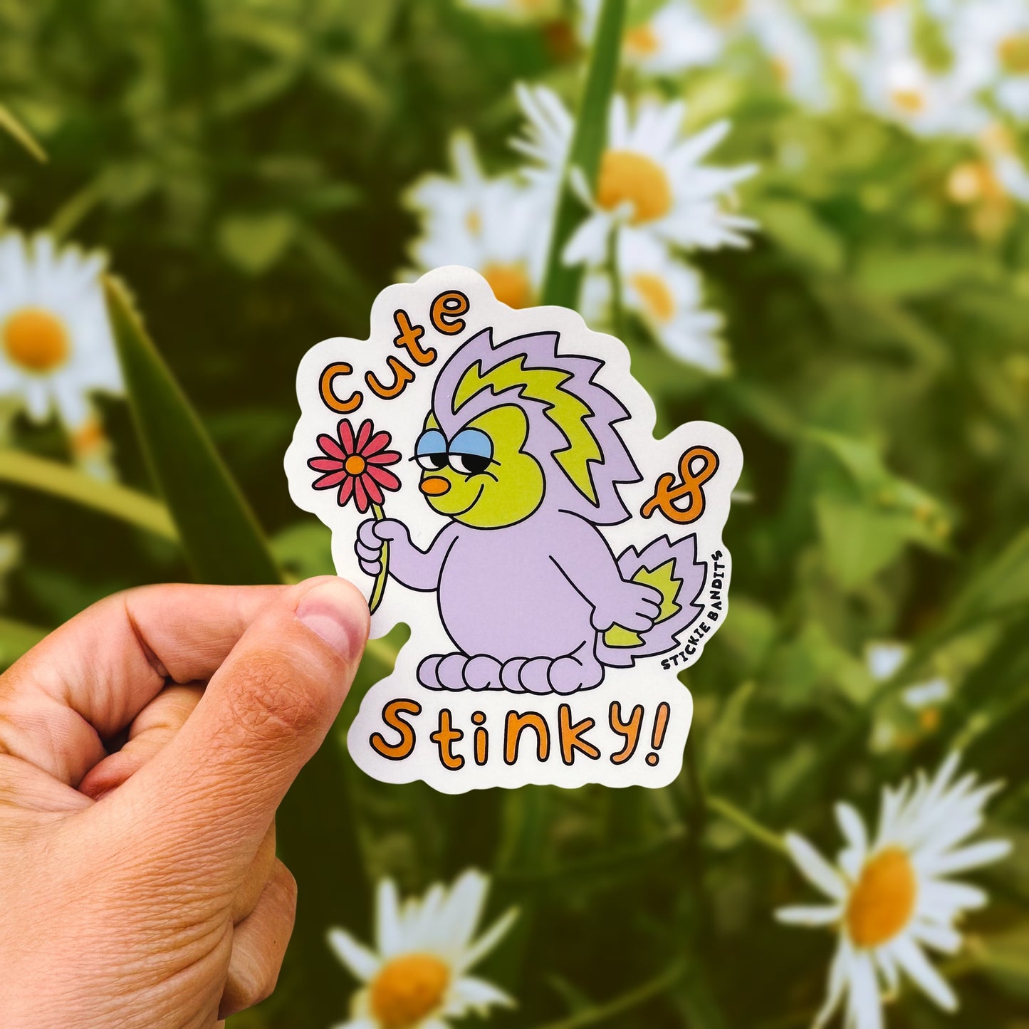 Cute And Stinky Sticker
