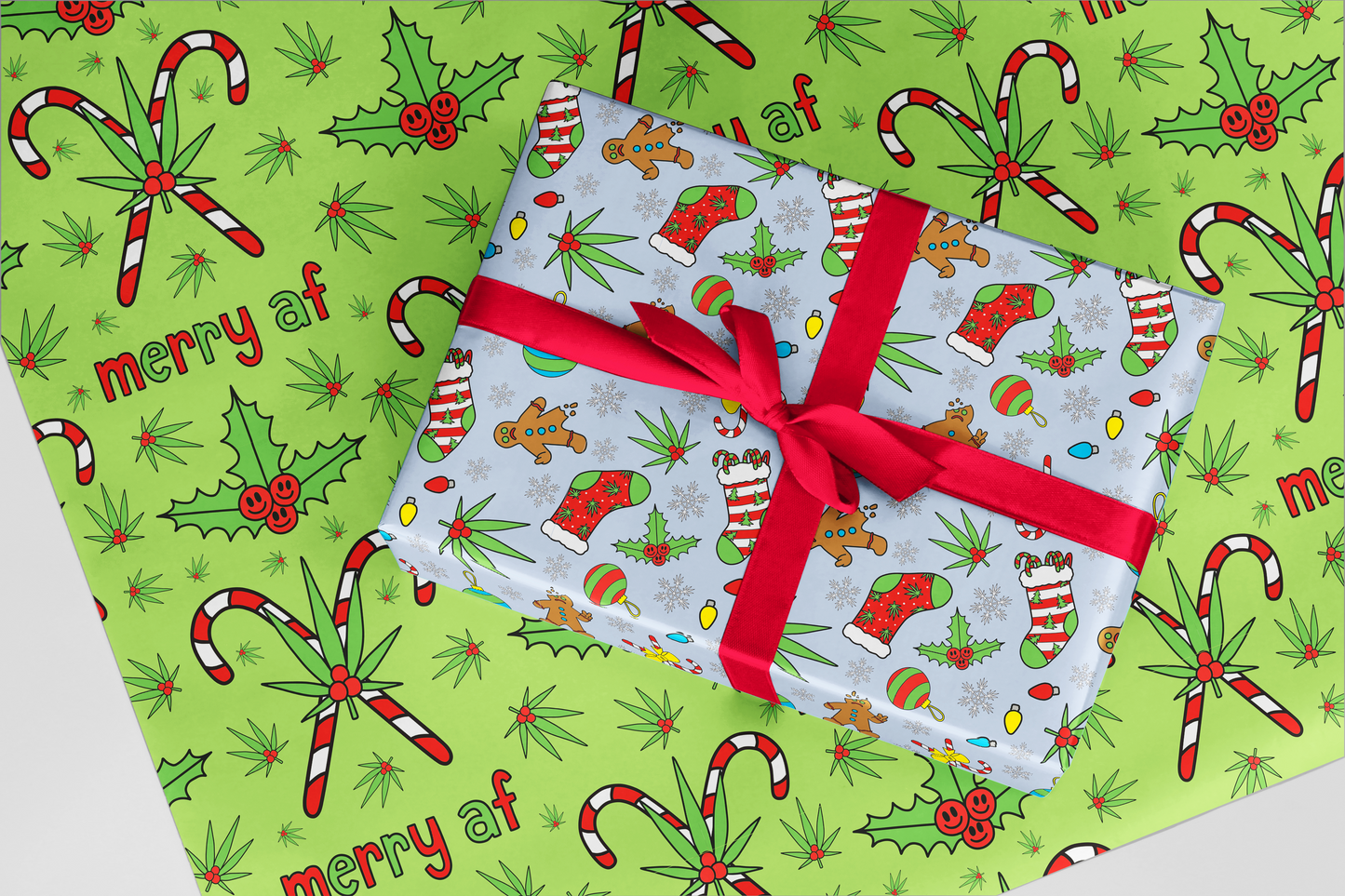 "Festive" Gift Wrap