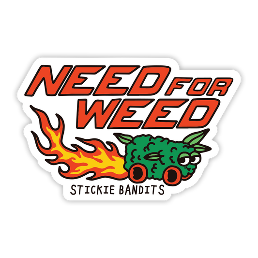 Need For Weed Sticker