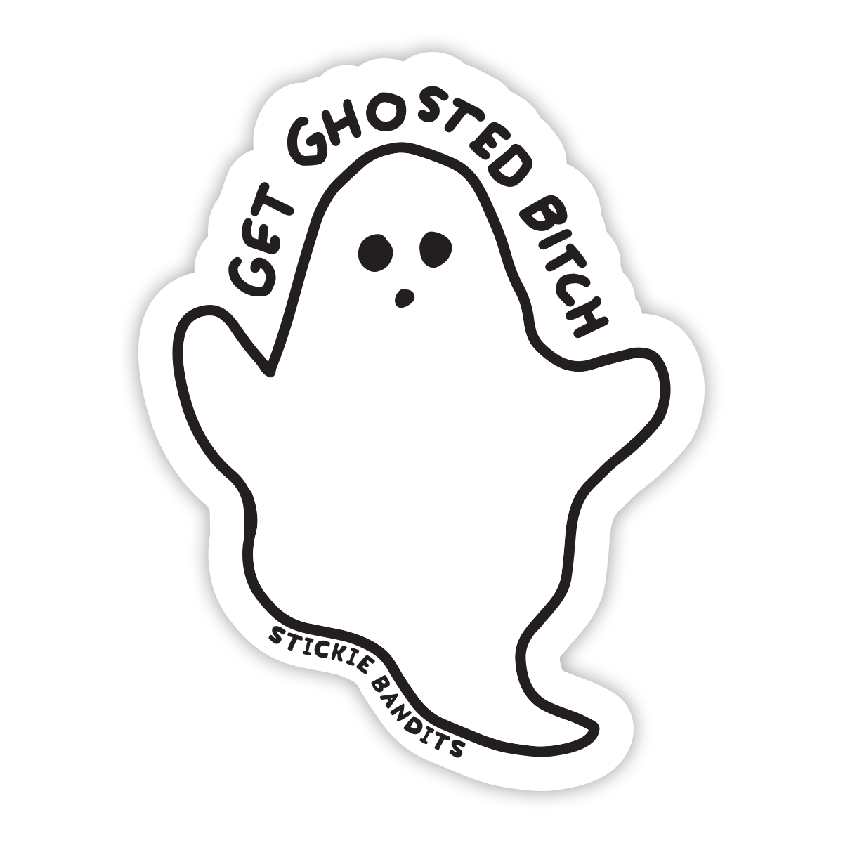 Get Ghosted Sticker