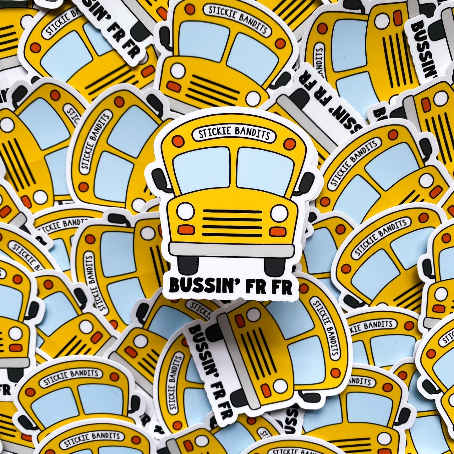 Bussin FR Sticker