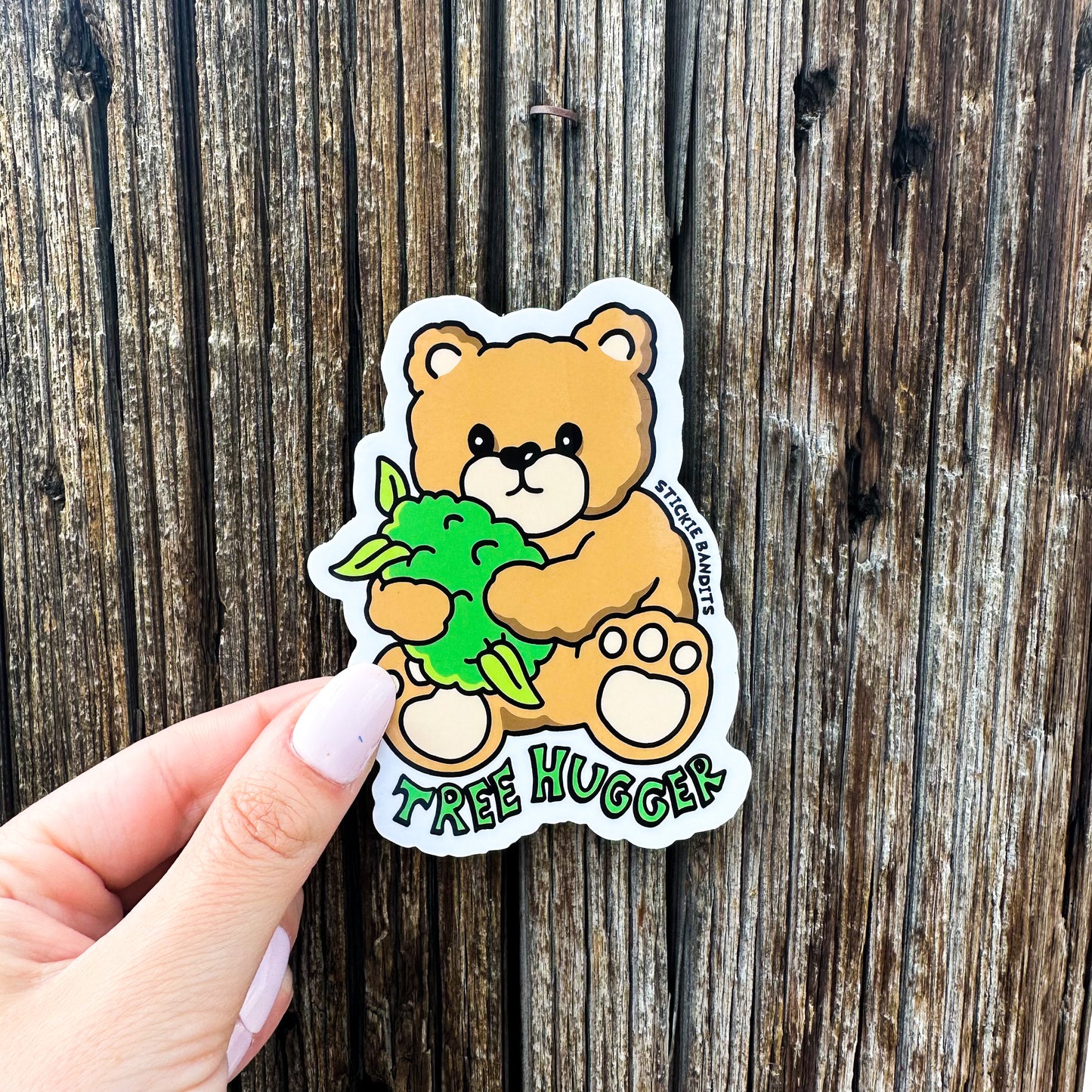 Tree Hugger Sticker