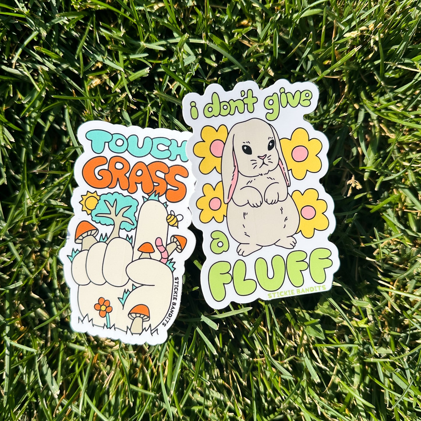 Don't Give A Fluff Sticker