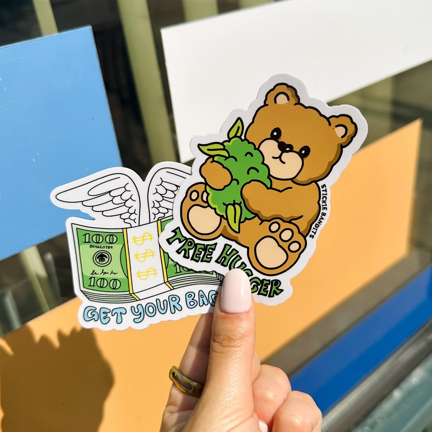 Tree Hugger Sticker