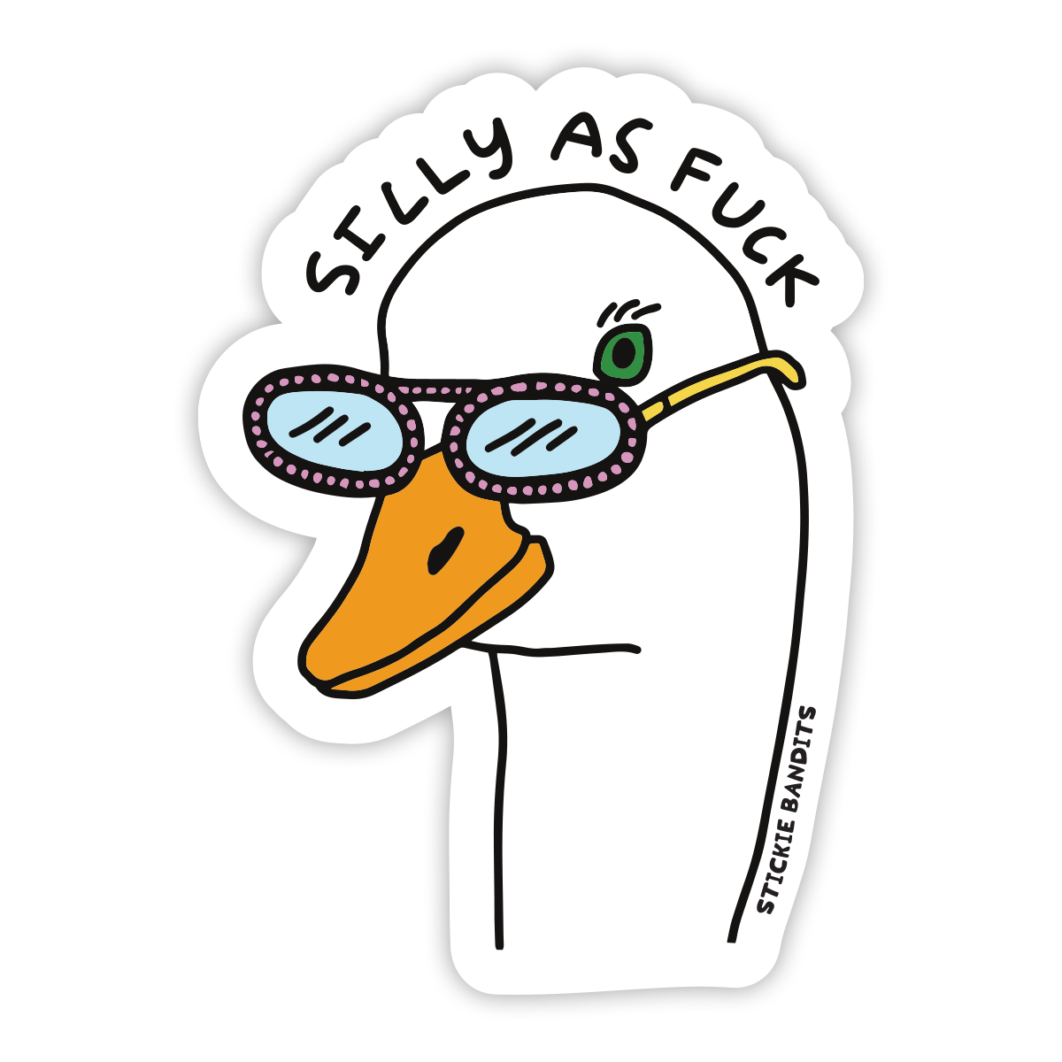 Silly Goose Sticker
