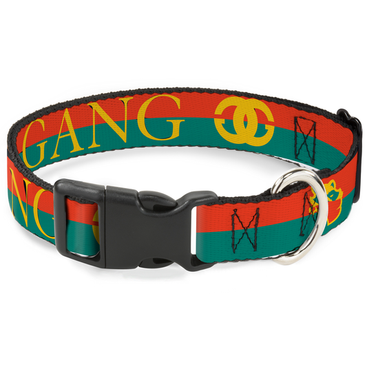 Gang Gang Logo Dog Collar