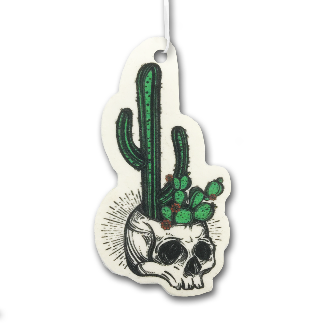 Cactus Skull Air Freshener