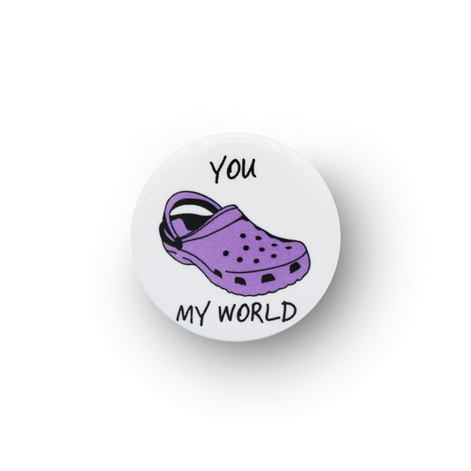 Croc My World Button