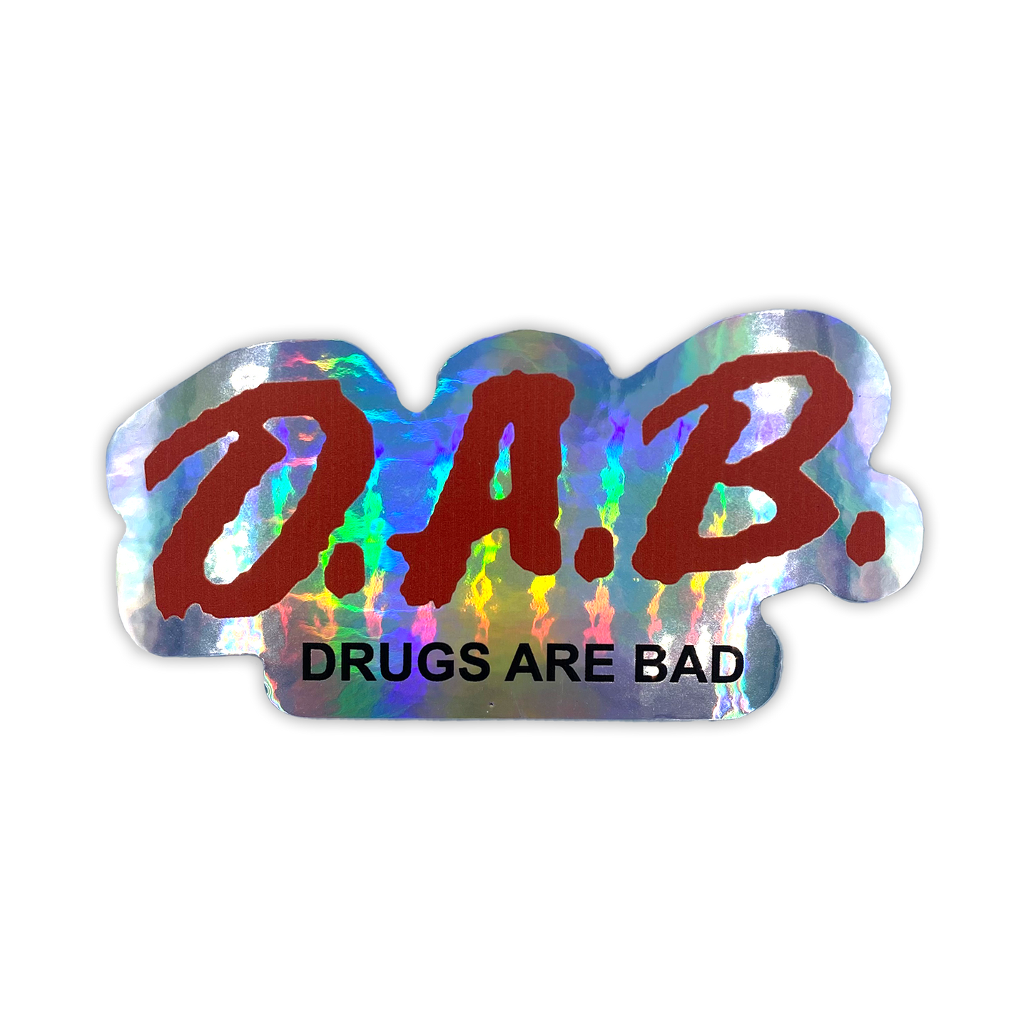 D.A.B. Holographic Sticker