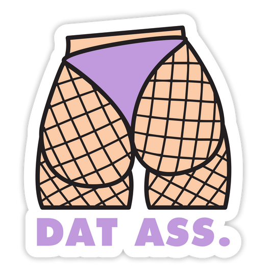 Dat Ass Lavender Sticker
