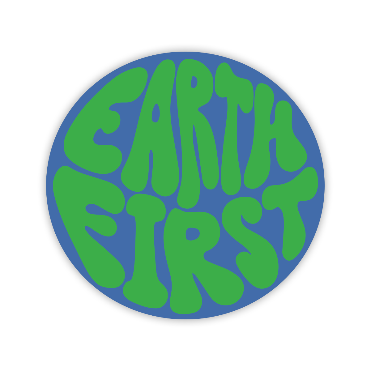Earth First Sticker