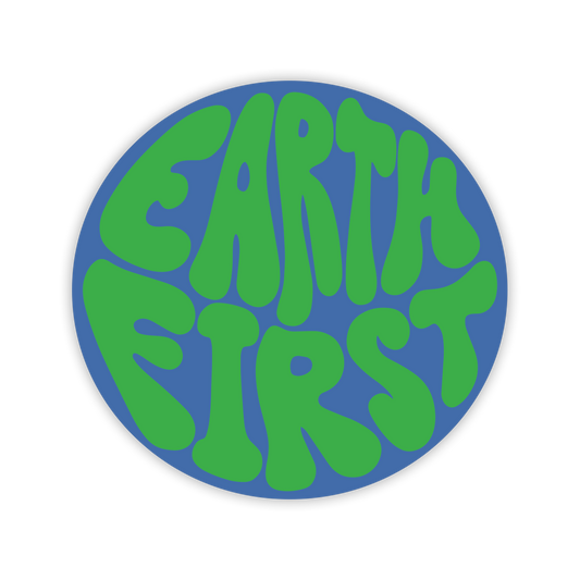 Earth First Sticker