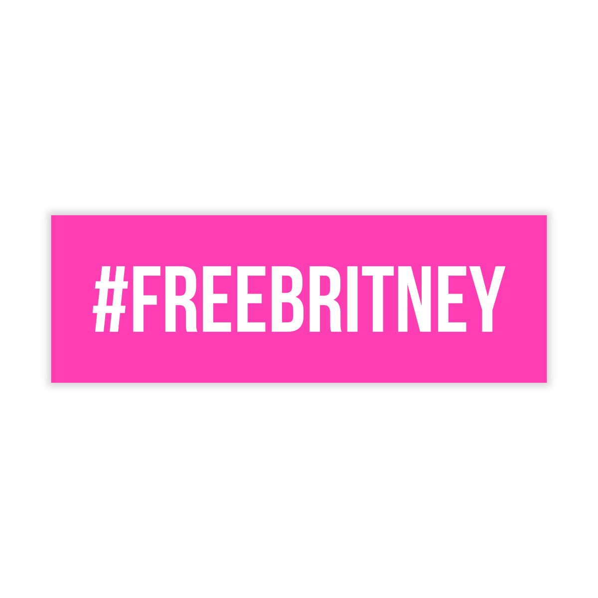 Hashtag Britney Sticker
