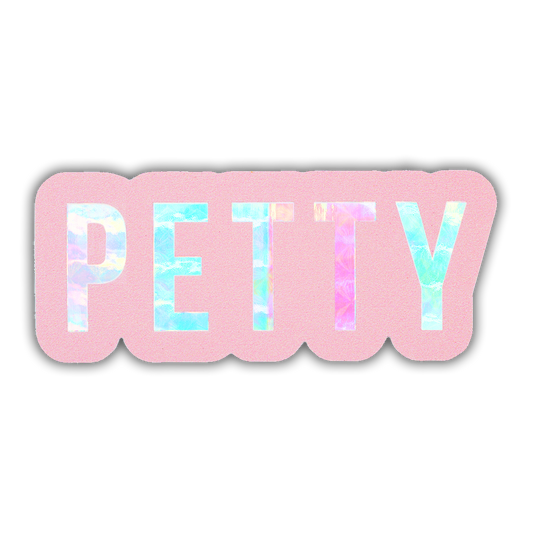 Petty Holographic Sticker