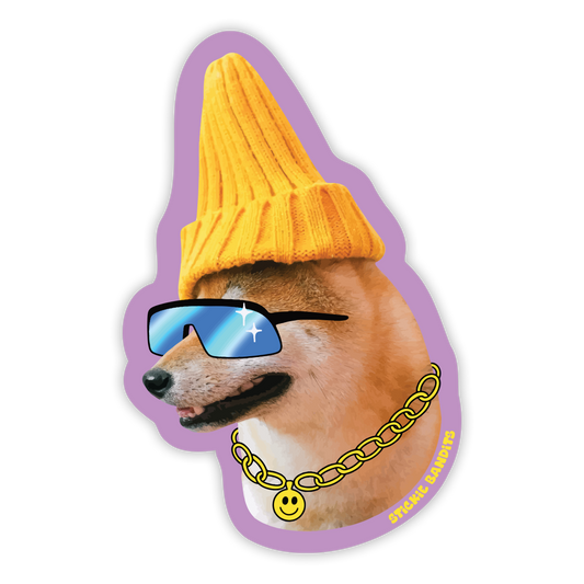 Hype Doggo Sticker