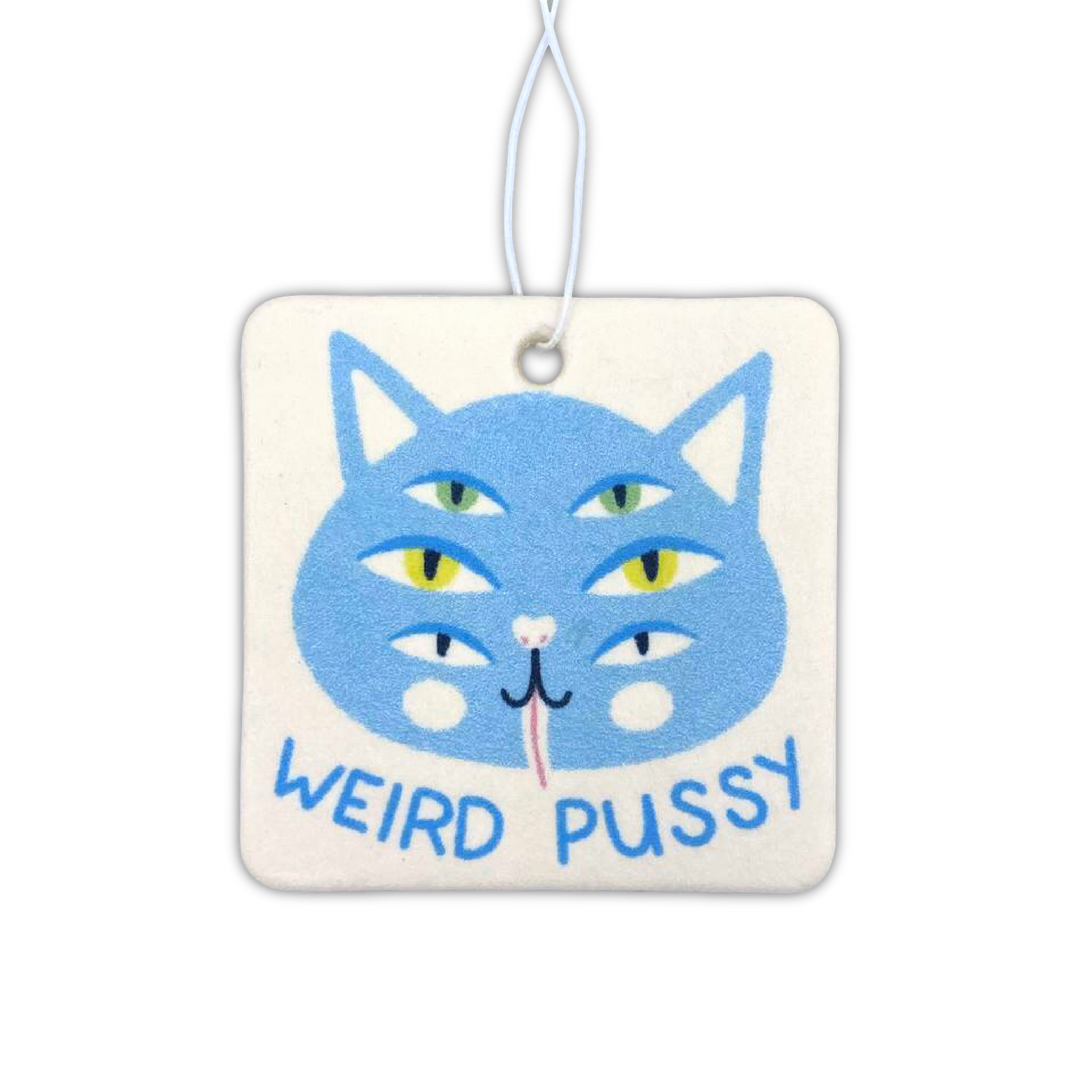 Weird Kitty Air Freshener