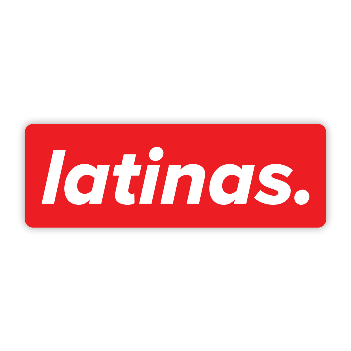 Latinas Sticker