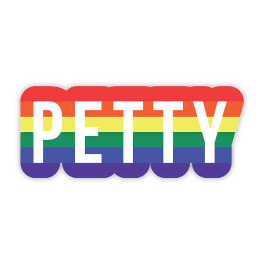 Petty Rainbow Sticker
