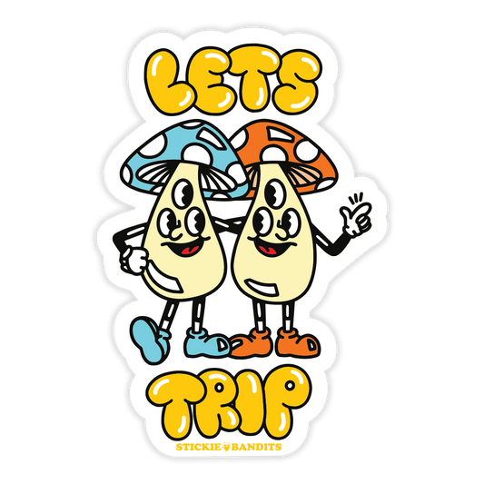 Let's Trip Sticker