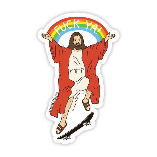 Skate Jesus Sticker