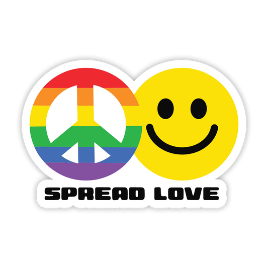 Spread Pride Sticker