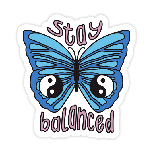 Stay Balanced Sticker