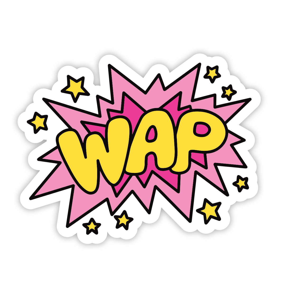 WAP Comic Sticker