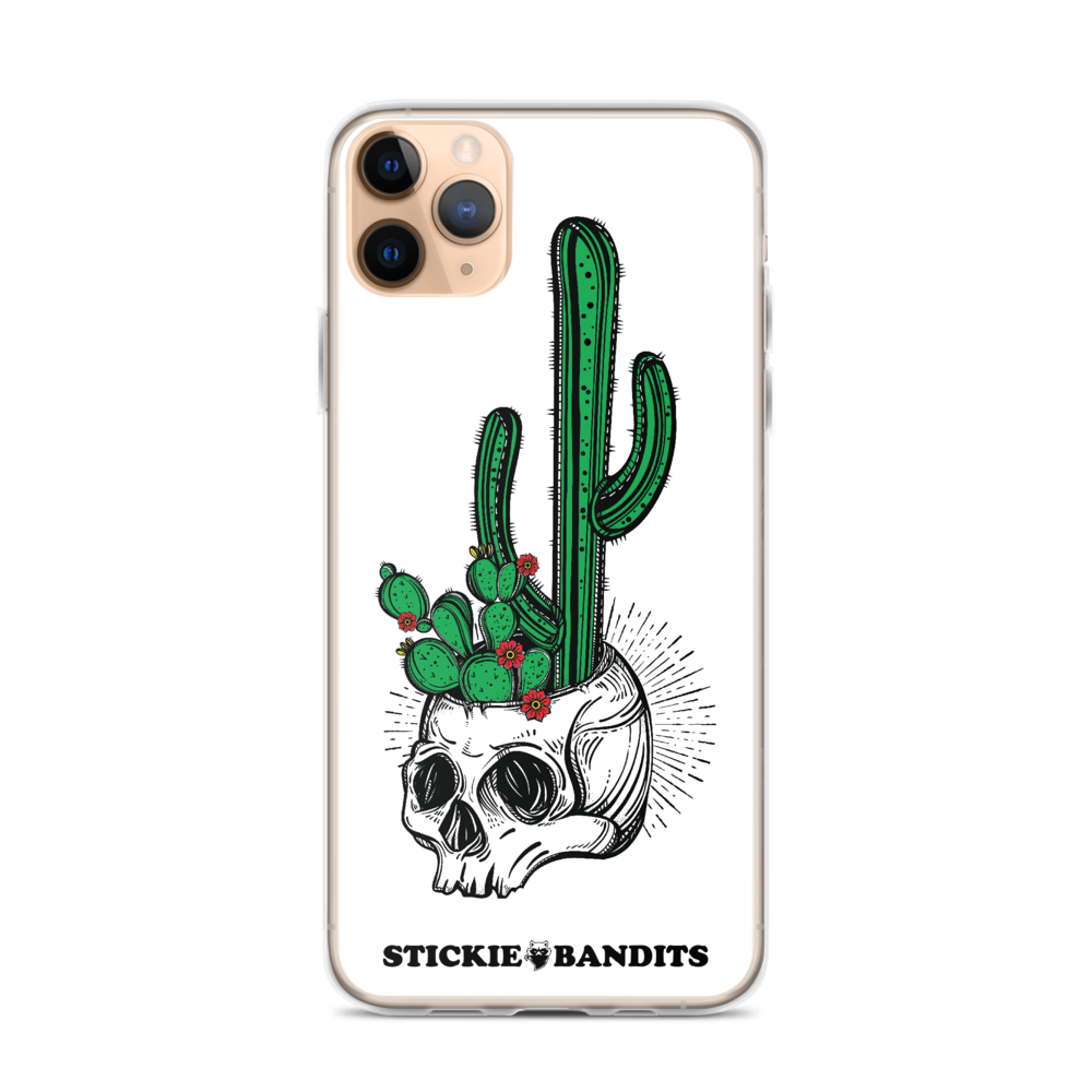 Cactus Skull iPhone Case